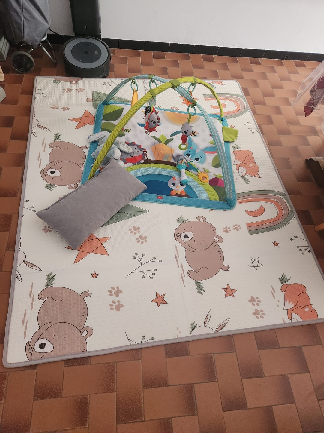Customer photo review of Tapis d'éveil pliable anti-choc XXL