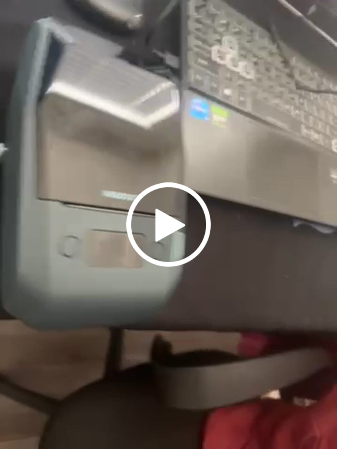 Customer video review of NIIMBOT Compatible M2 Labeling Ribbon, Replacement Refill Tapes