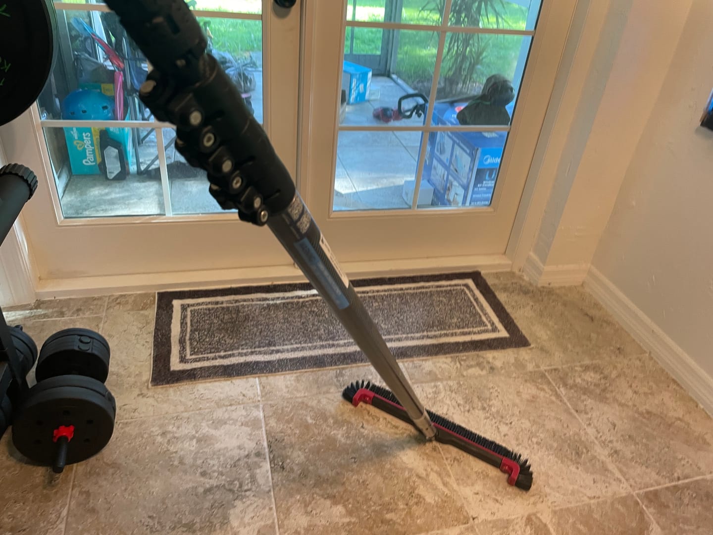 Customer photo review of HyperPole / Carbon Only Swimming Pool pole