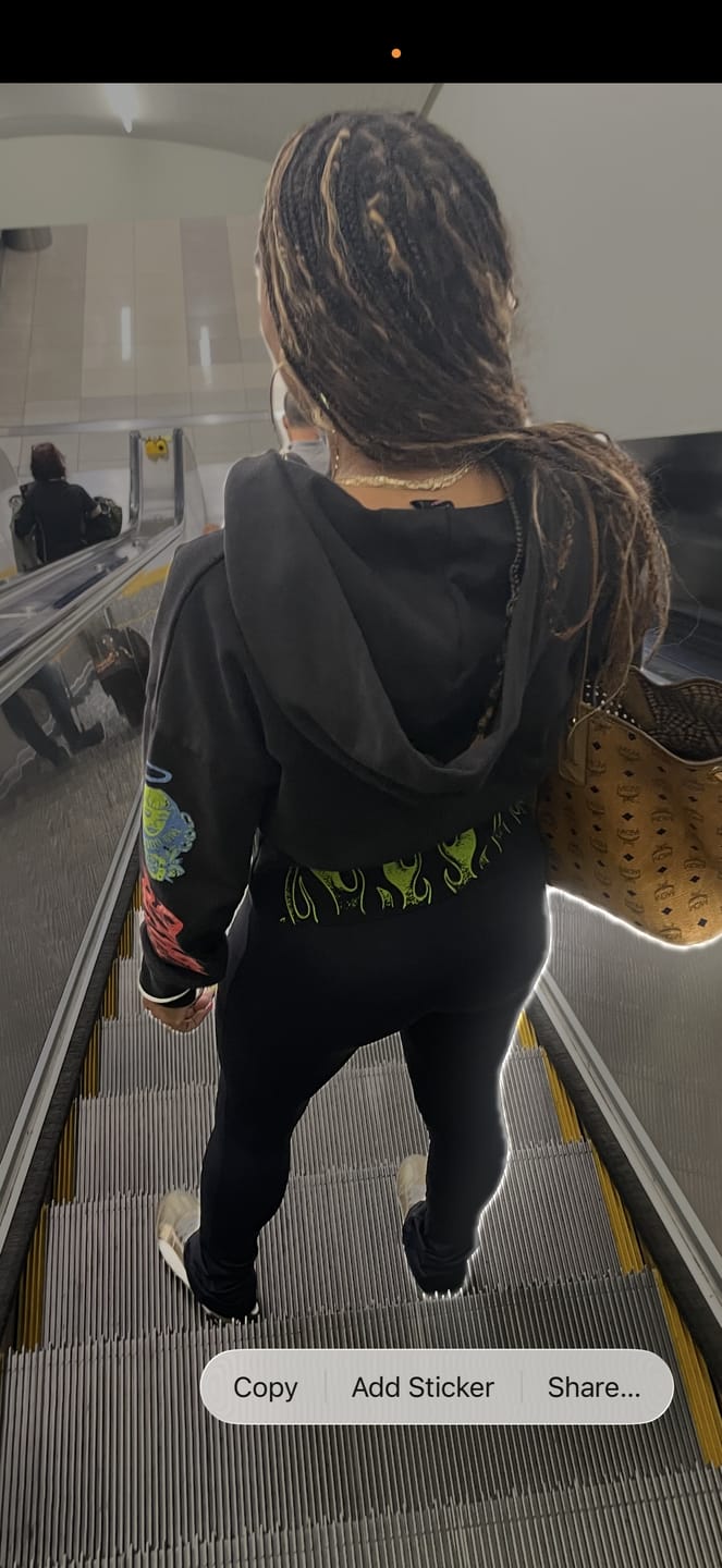 Customer photo review of 5 YEAR CORSET HOODIE