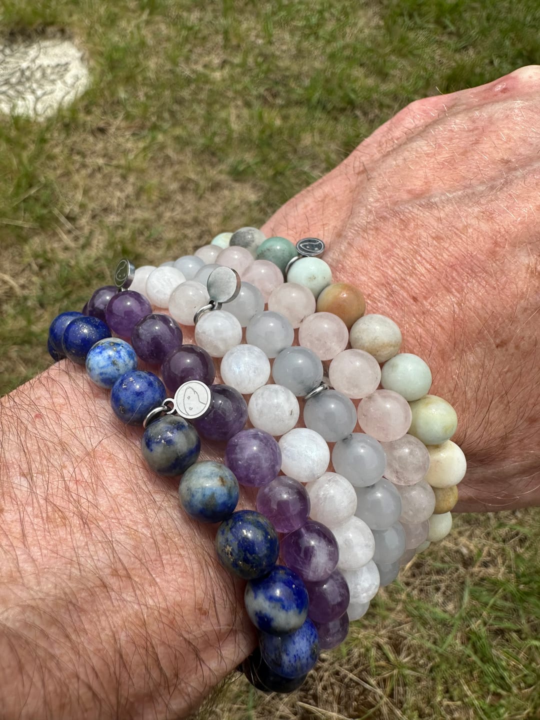 Customer photo review of Lapis Lazuli Bracelet