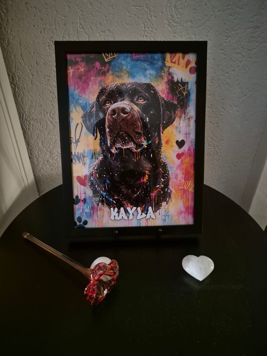 Customer photo review of Graffiti - Gepersonaliseerde Poster