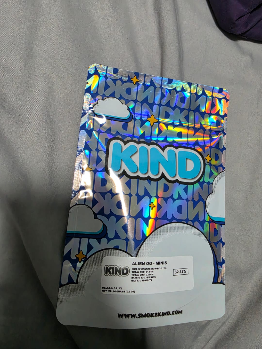 Customer photo review of Alien OG - Minis - 14 Grams - Indica