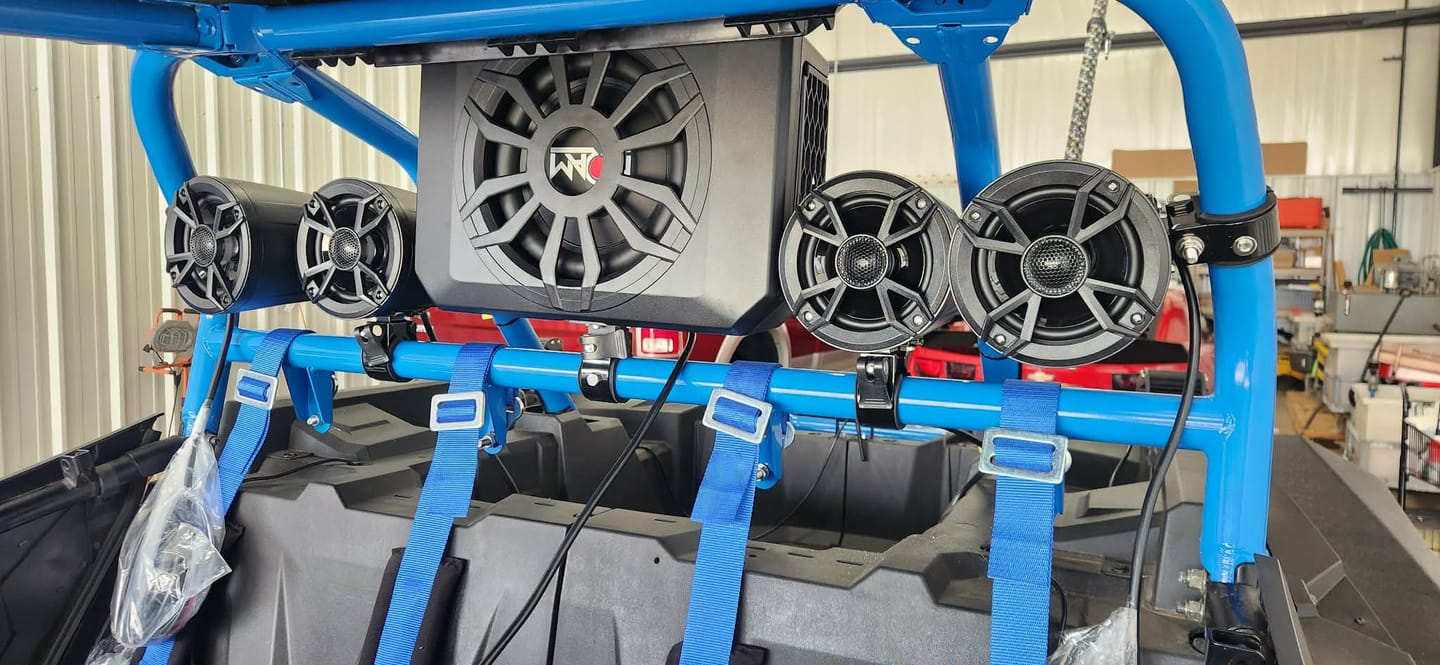 Customer photo review of NUTV5-S QUAD PRO | UTV Mounts