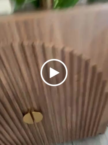 Customer video review of 72" Tall Arched Fluted Door 3 Tier Modular Bookcase