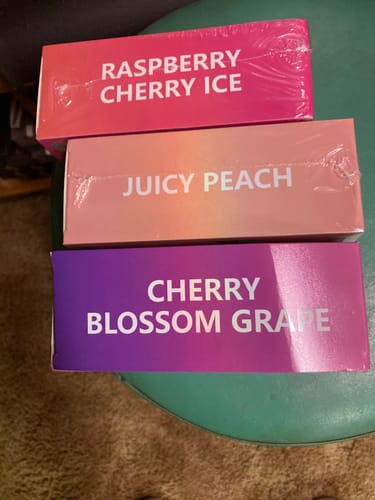 Customer photo review of Juice Peach - Pyne Pod Boost Pro 20K