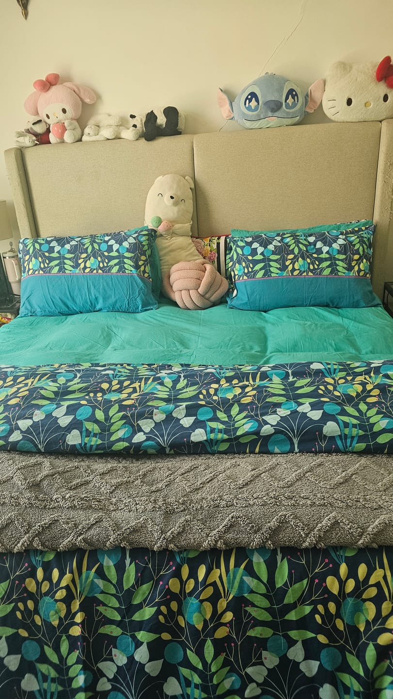Customer photo review of Ultimate Comfort Luxury Beroea Mattress Topper 12 cm