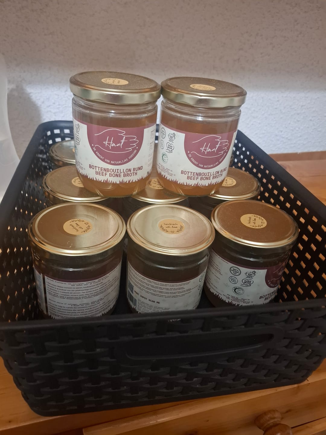 Customer photo review of Bottenbouillon - Rund - Bone Broth - Halal - Collageen - 400mL