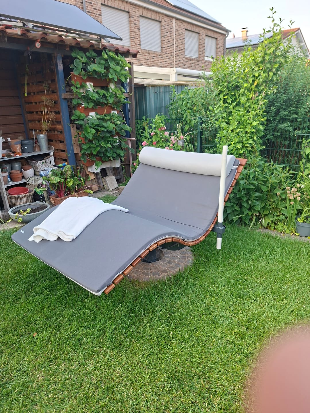 Customer photo review of Auflage für MEBE Wave Lounge / Sun Lounge / Sky Lounge
