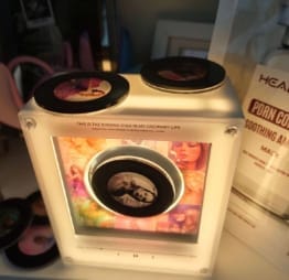 Customer photo review of SpinMuse™ Vinyl Music Box