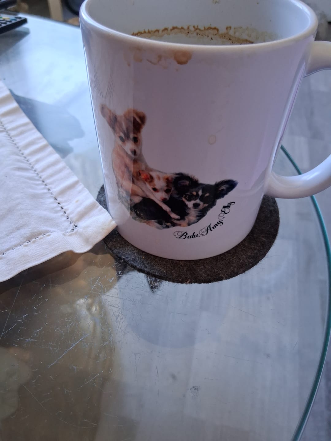Customer photo review of Personalisierte Tasse - Aquarell