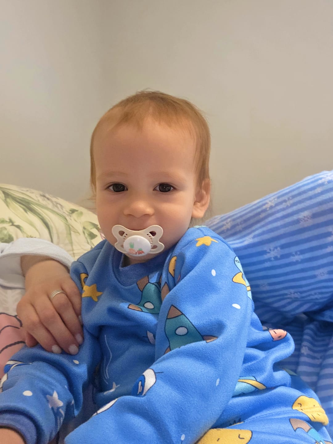 Customer photo review of Pijama Afranelado Espacio Celeste