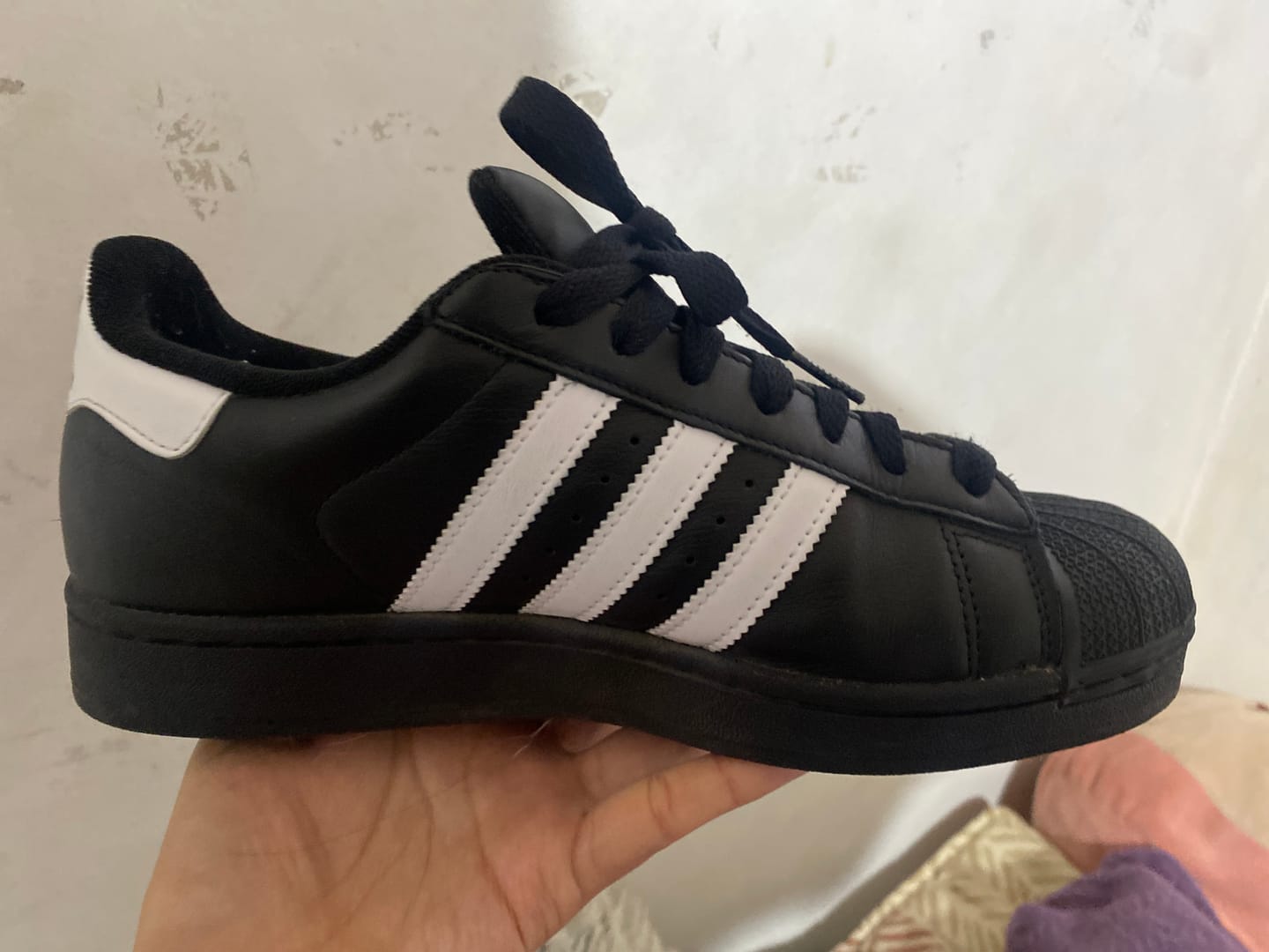 Customer photo review of Zapatillas Adidas Originals Superstar II Unisex Negro