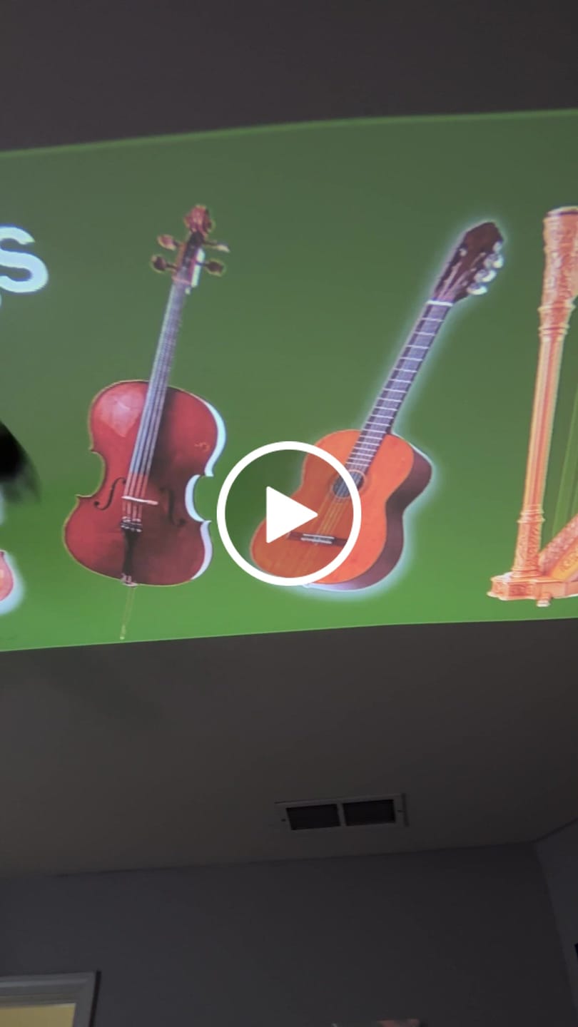 Customer video review of Ozmotic Learning Projector
