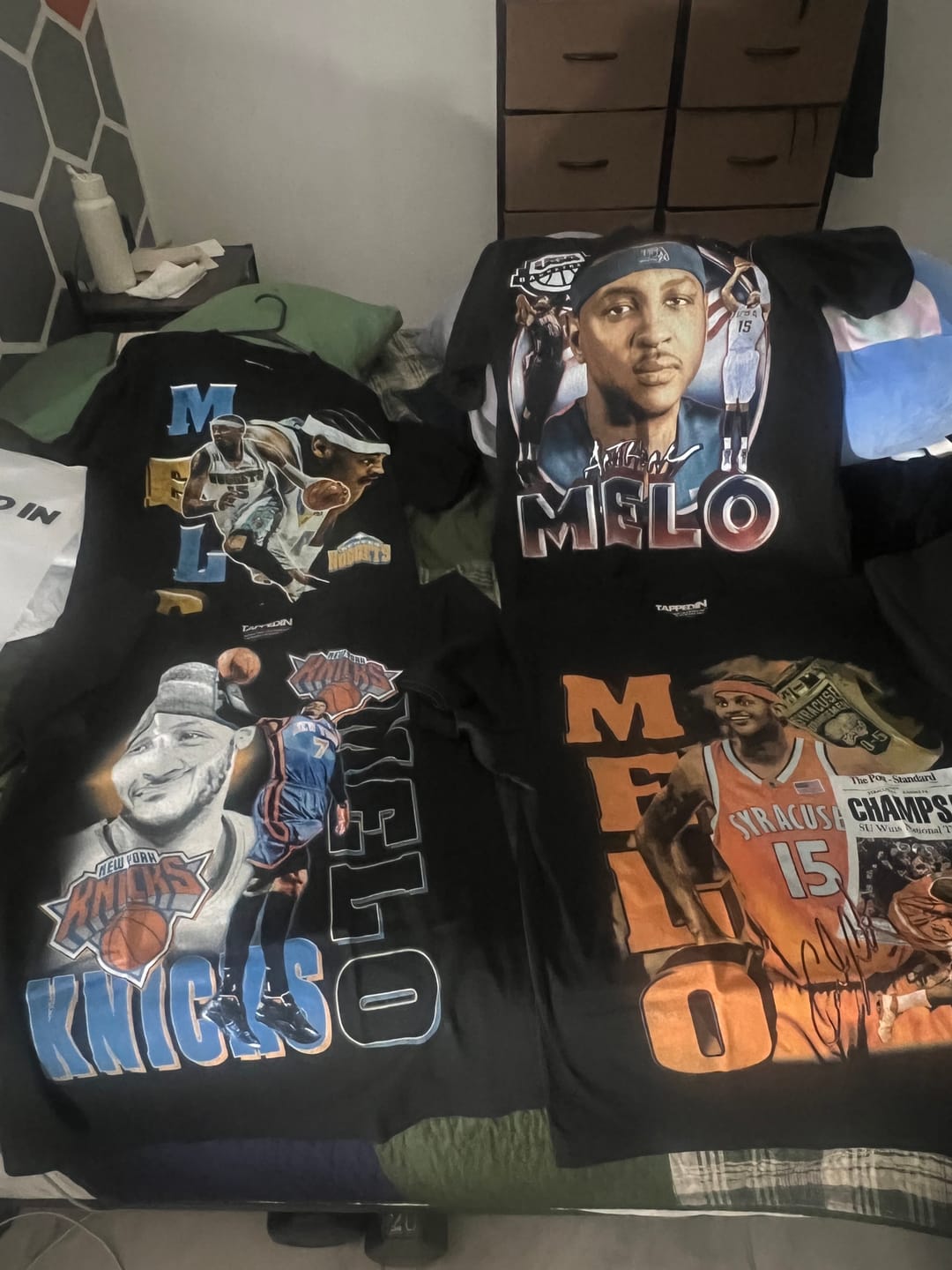 Customer photo review of MELO KNICKS