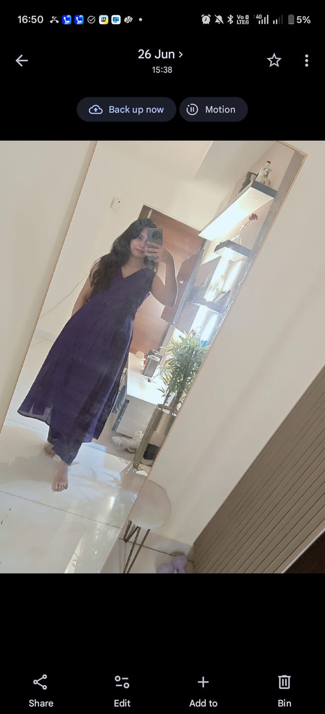 Customer photo review of jamun — kurta & pants