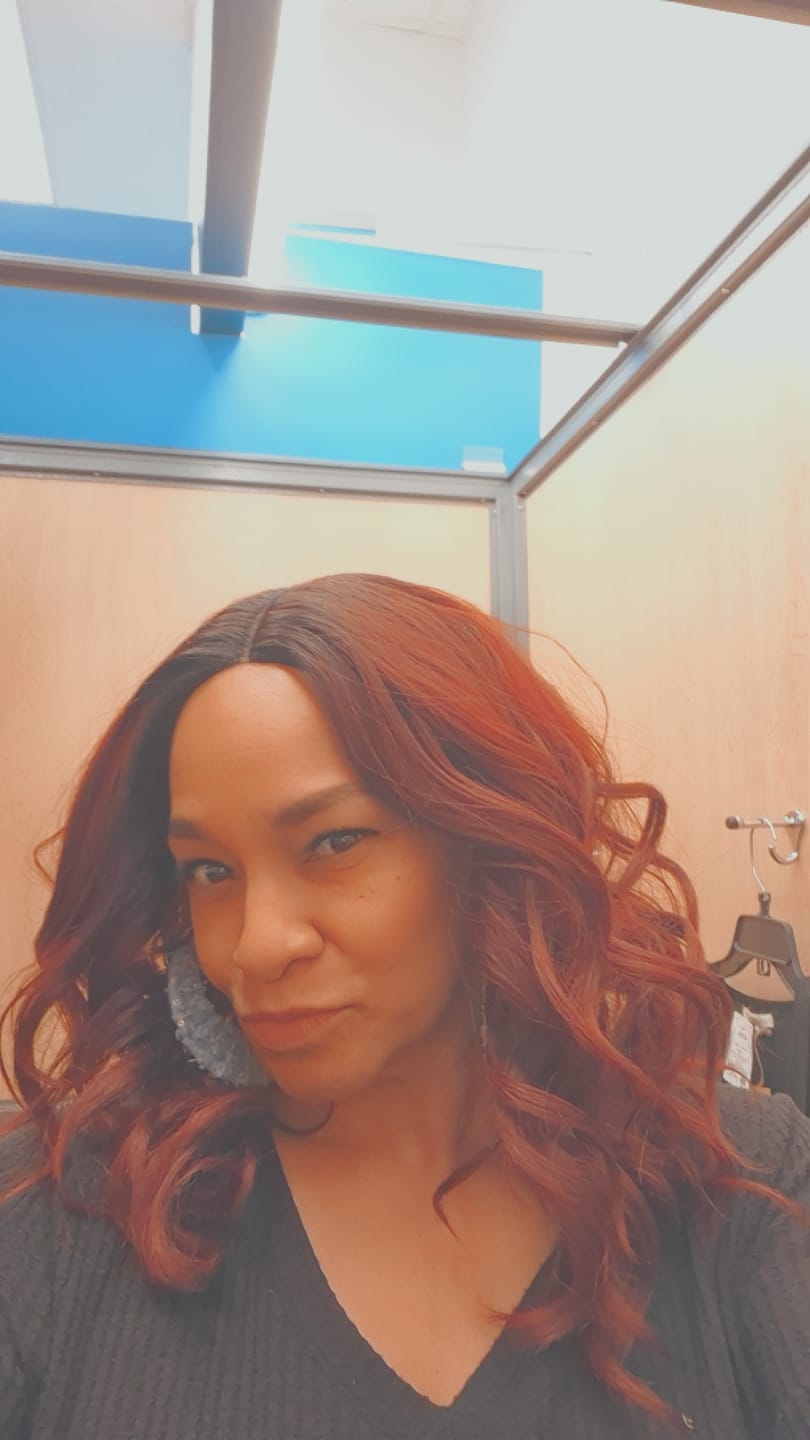 Customer photo review of Outre The Daily Wig Lace Part Wig - KIMBRA