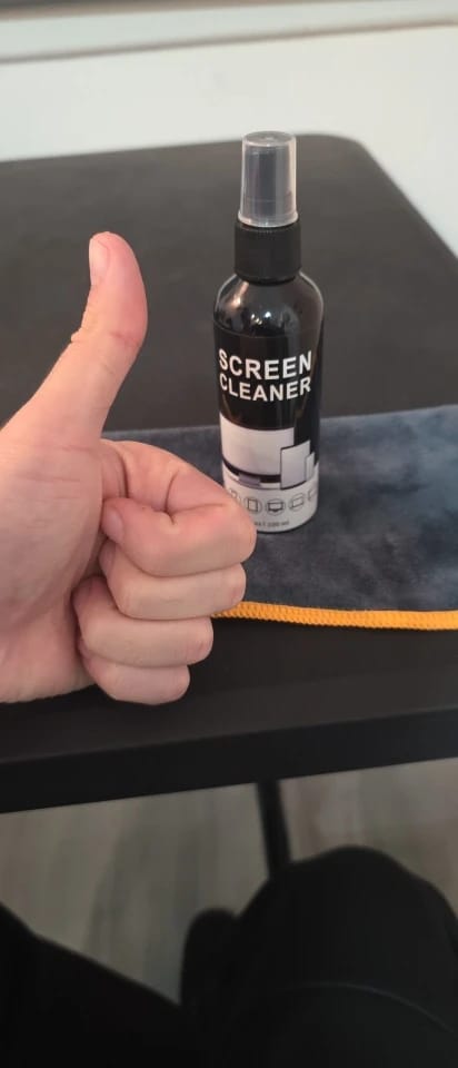 Customer photo review of ClearWipe™ Schermreiniger Spray