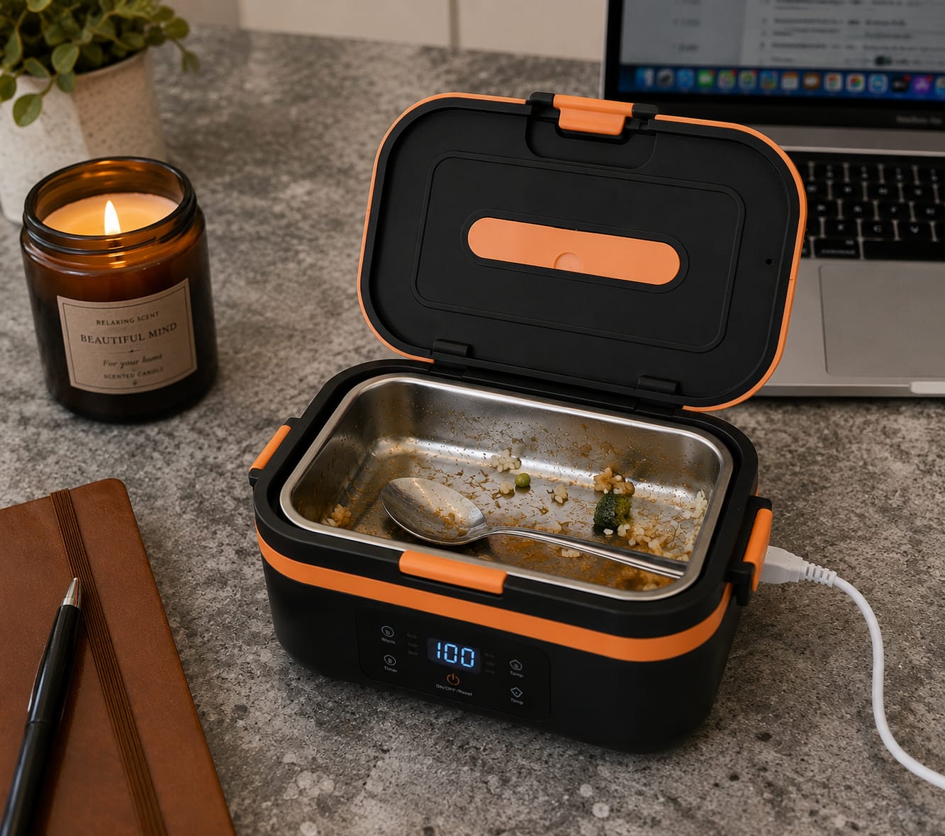 Customer photo review of SnapHeatEat™ Electric Lunch Box