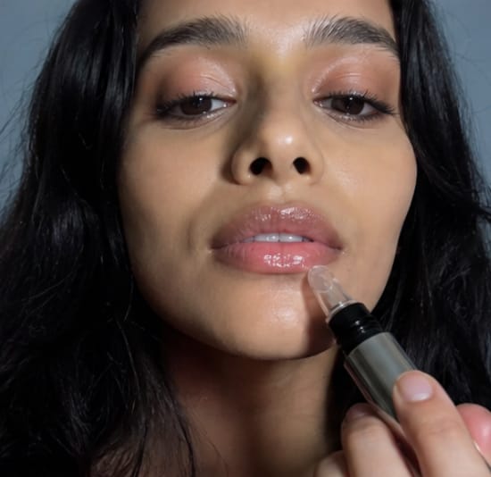 Customer photo review of Collagen Lip Plumper | 100% Natural & Vegan
