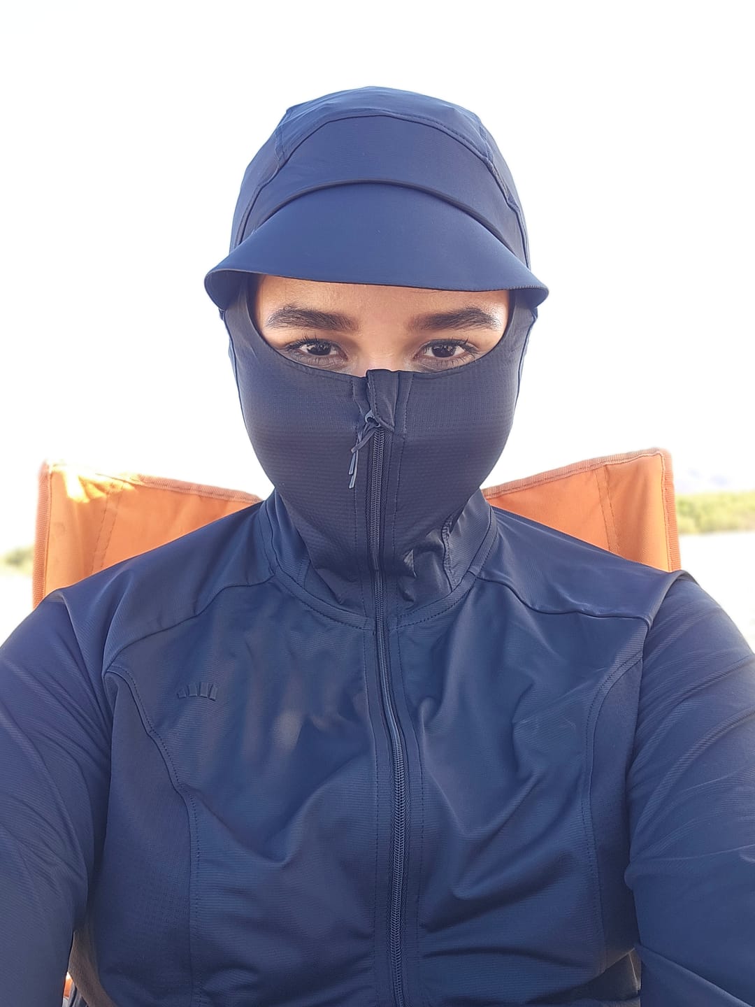 Customer photo review of Sculpt - Women's Waist-Cinched Full Protection Sun Jacket UPF2000+ AL823
