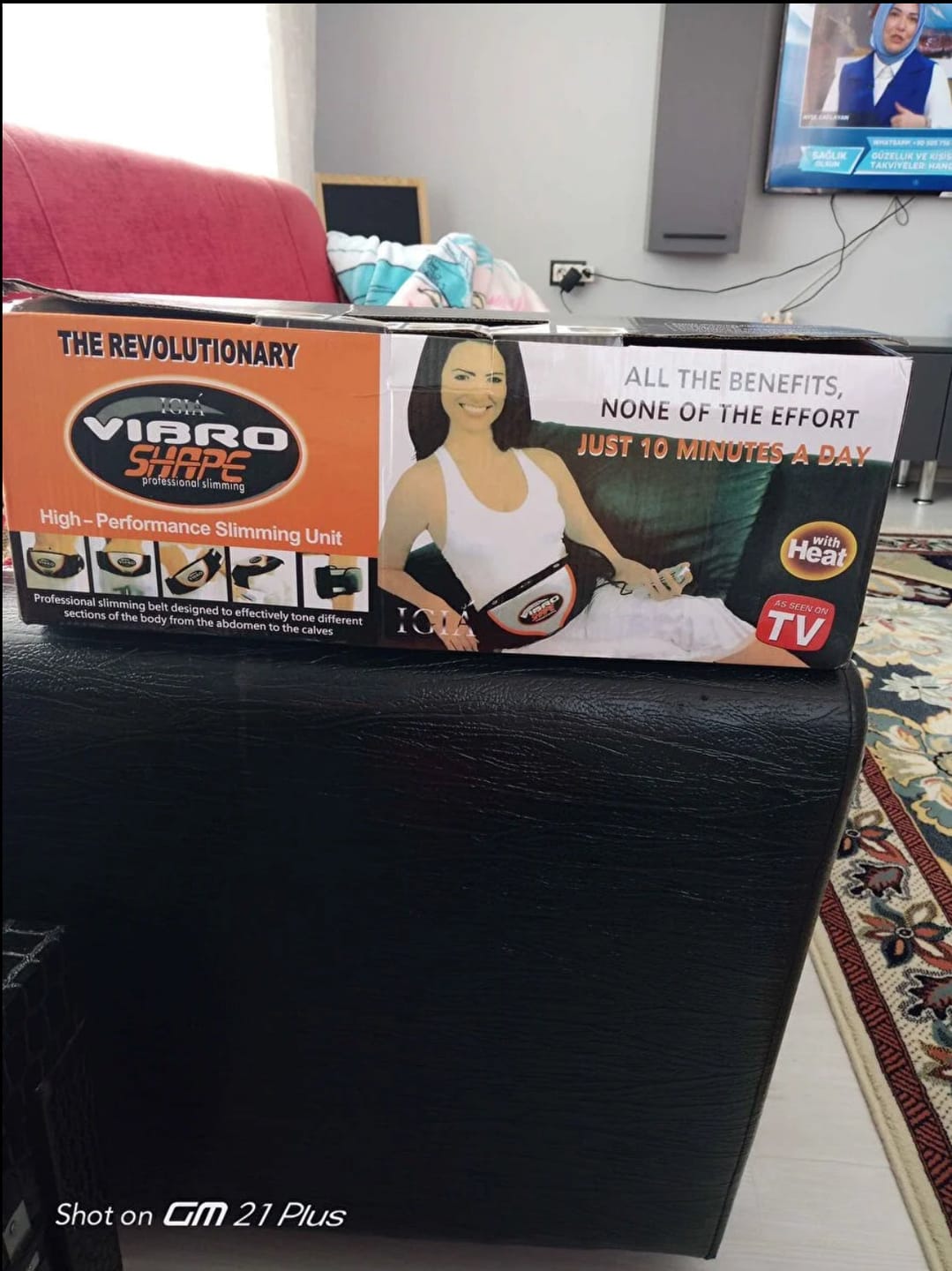Customer photo review of Waisy® Pro Titreşimli Zayıflama Kemeri