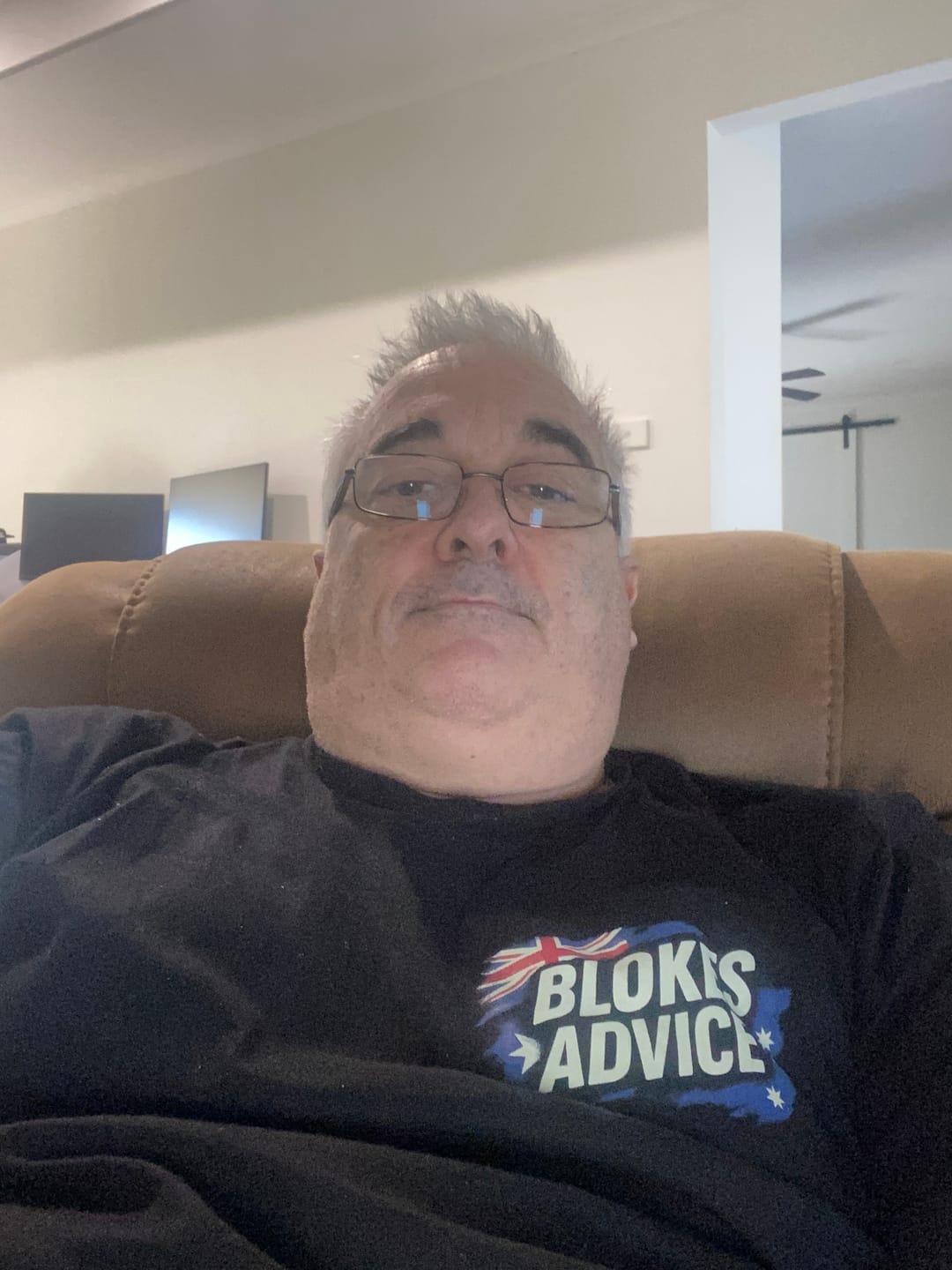 Customer photo review of Stand Up Tee