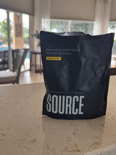 Customer photo review of Essential Mineral Mix Lemon