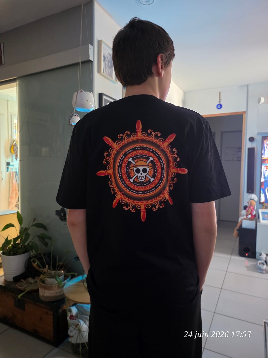 Customer photo review of LE T-SHIRT "MUGIWARA"