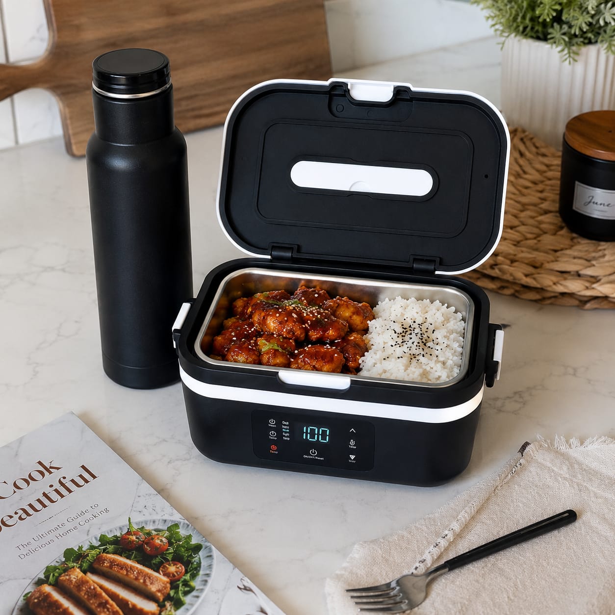 Customer photo review of SnapHeatEat™ Electric Lunch Box