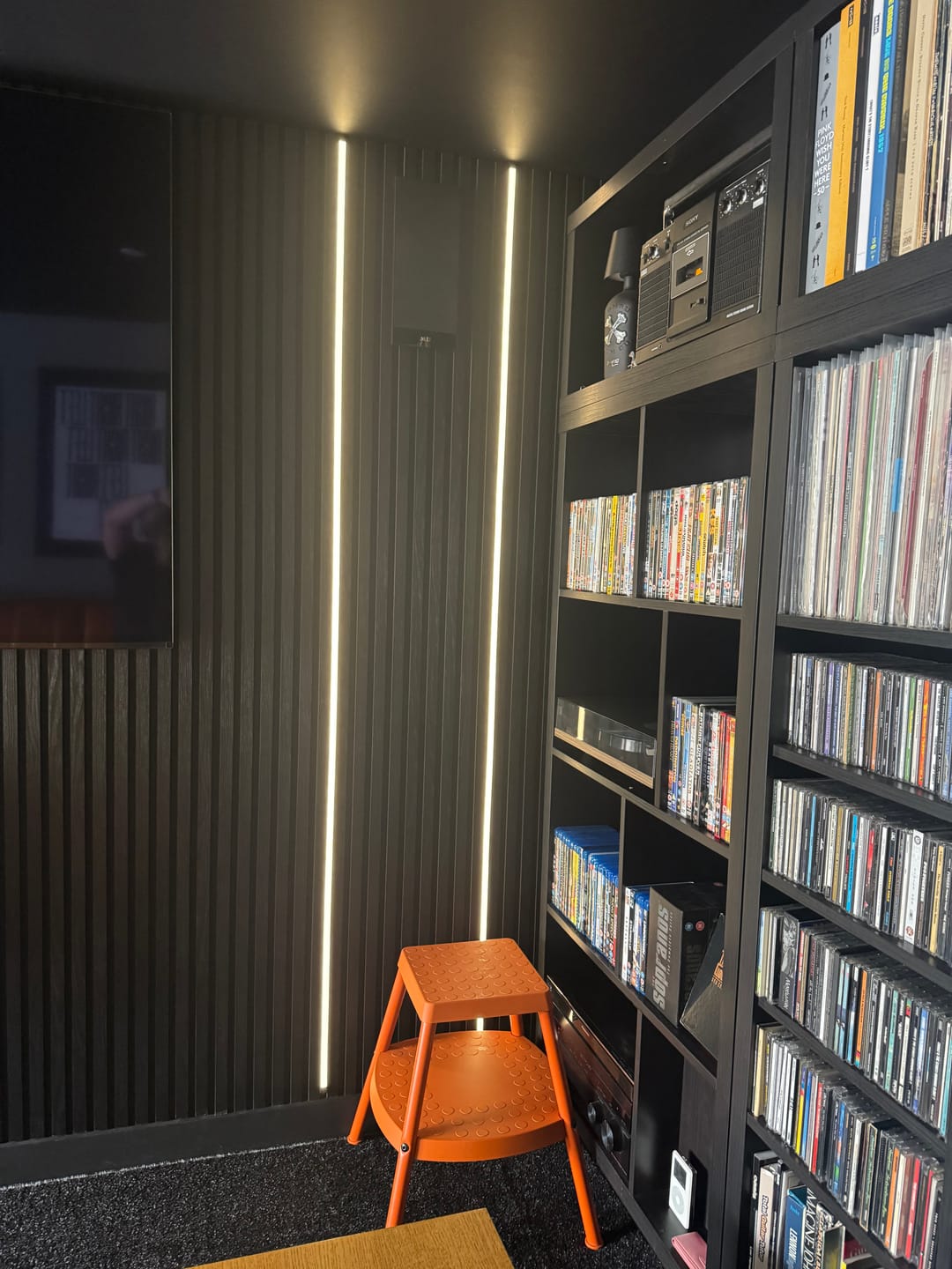 Customer photo review of Premium LED light kit 4 x 240cm LED Light Strips