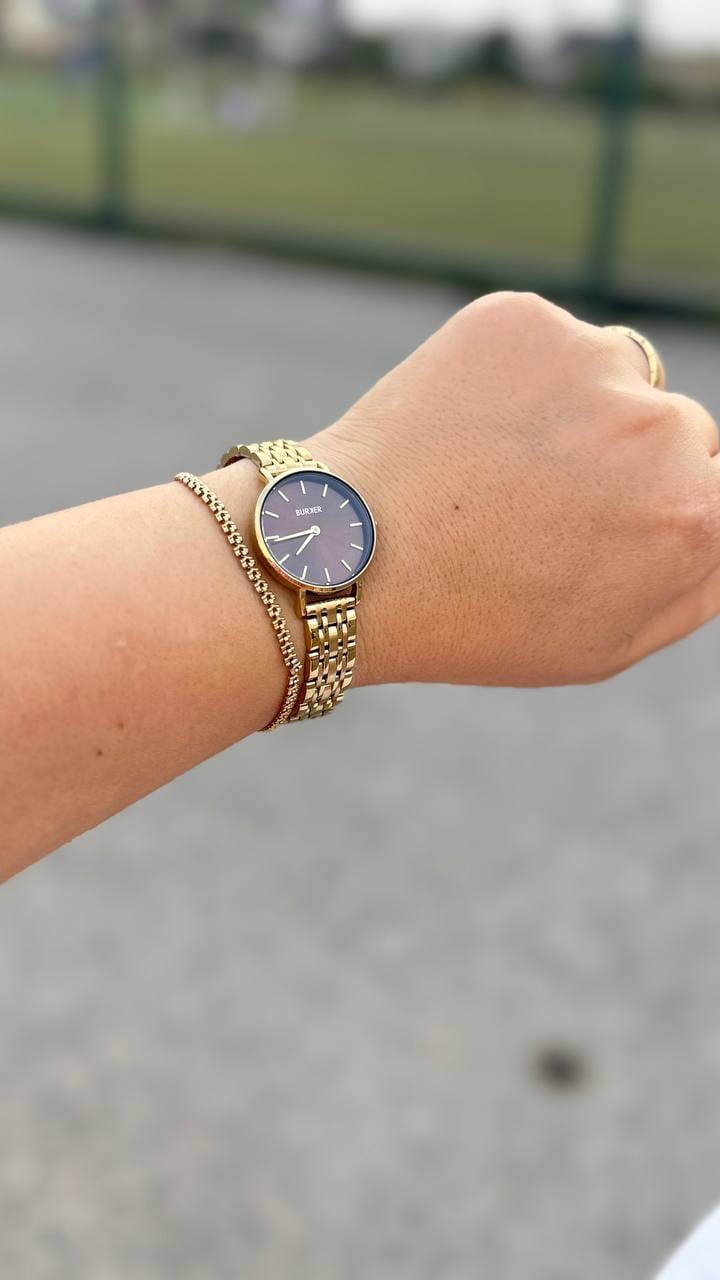 Customer photo review of Ruby Petite Gold Brown