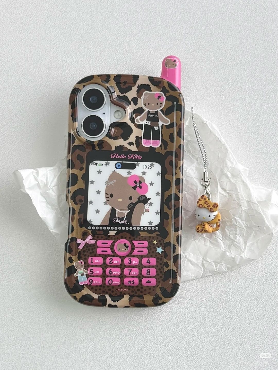 Customer photo review of Angel Wings Glossy iPhone Case