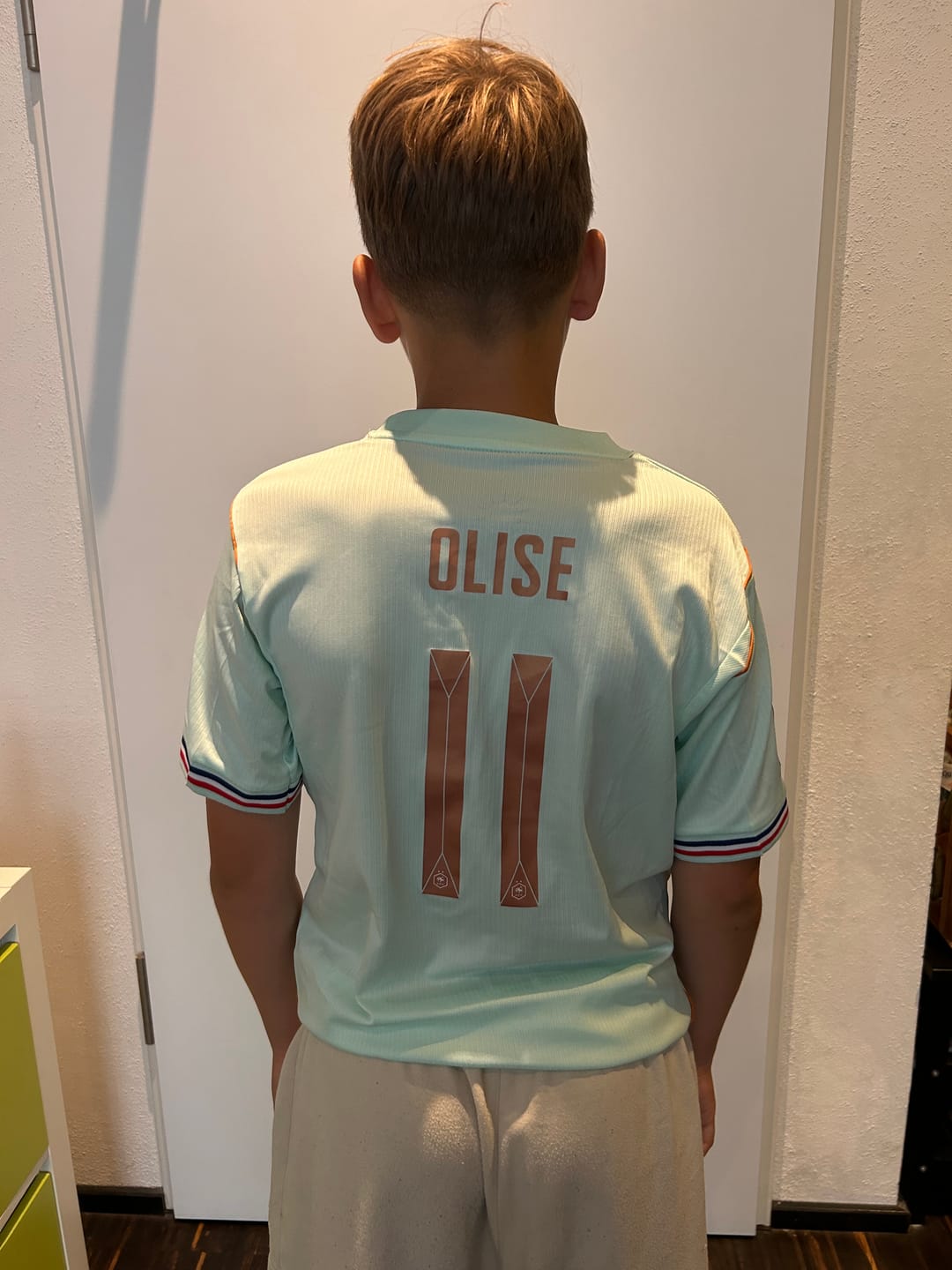 Customer photo review of Michael Olise France 2026 World Cup Away Jersey