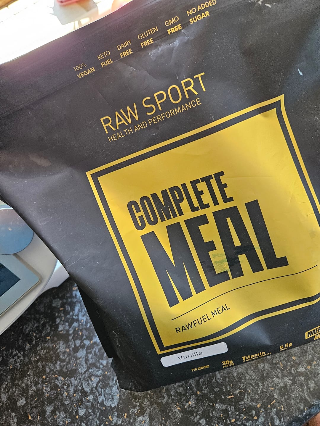 Customer photo review of Raw Fuel Complete Meal
