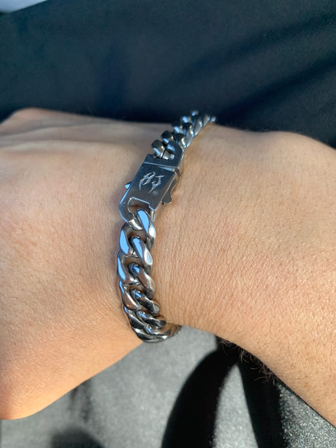 Customer photo review of CUBAN LINK BRACELET