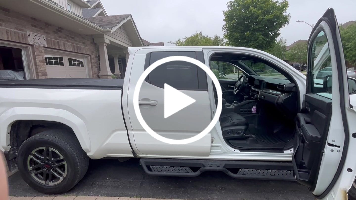 Customer video review of 2024+ Toyota Tacoma Custom Leather Seat Covers