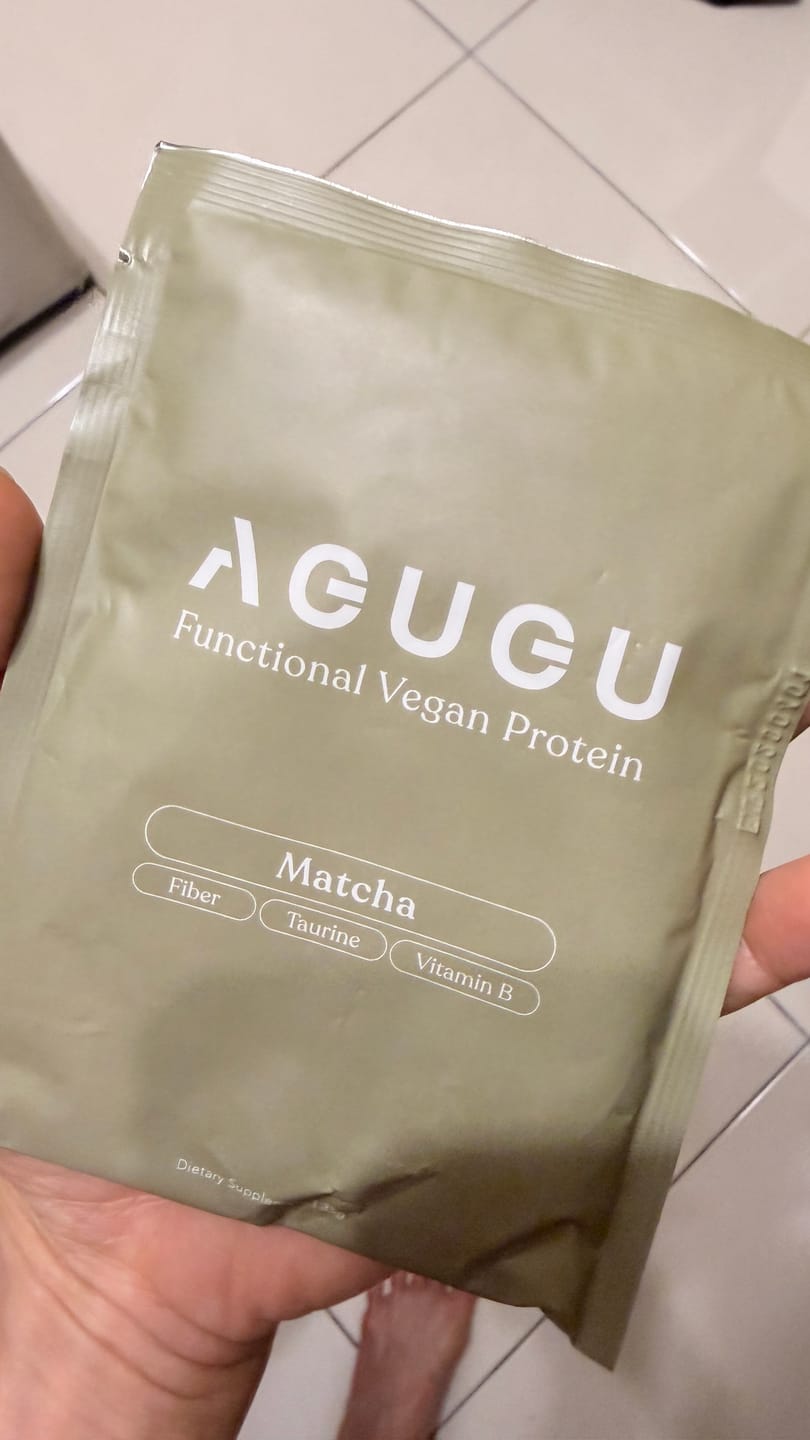 Customer photo review of 全素 豌豆蛋白飲－隨手包｜靜岡抹茶燕麥風味