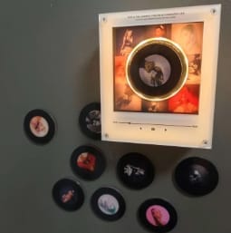 Customer photo review of SpinMuse™ Vinyl Music Box