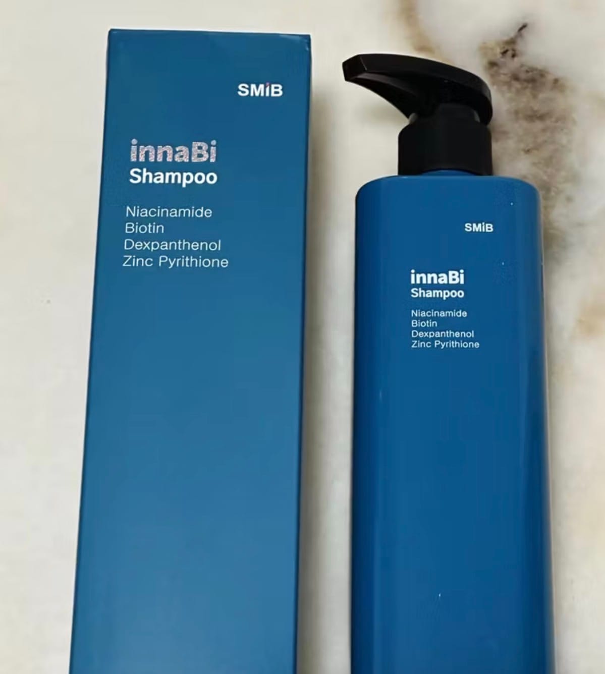 Customer photo review of SMiB Anti Hair Loss Series - 500ML Coral Calcium Shampoo