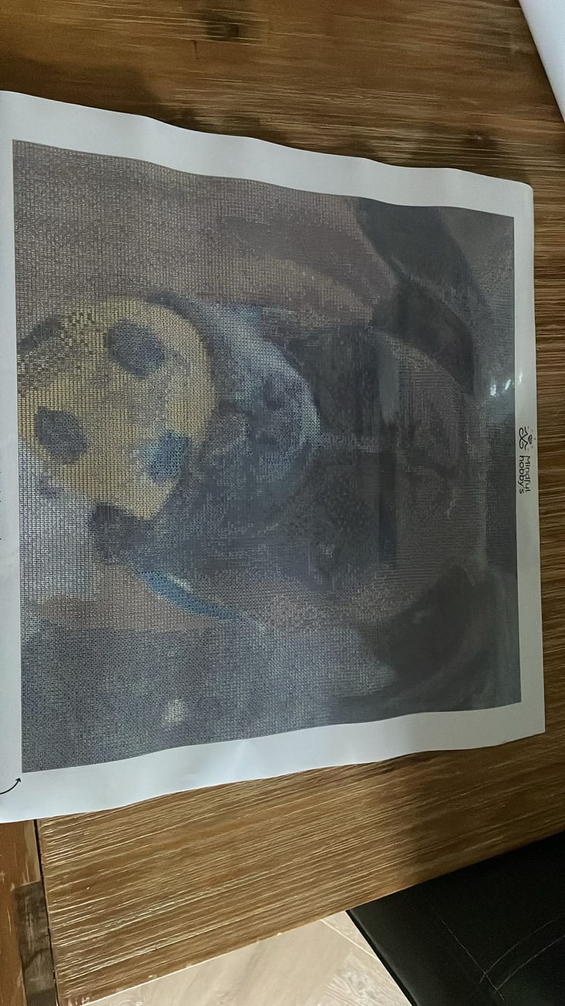 Customer photo review of Diamond painting - Eigen foto