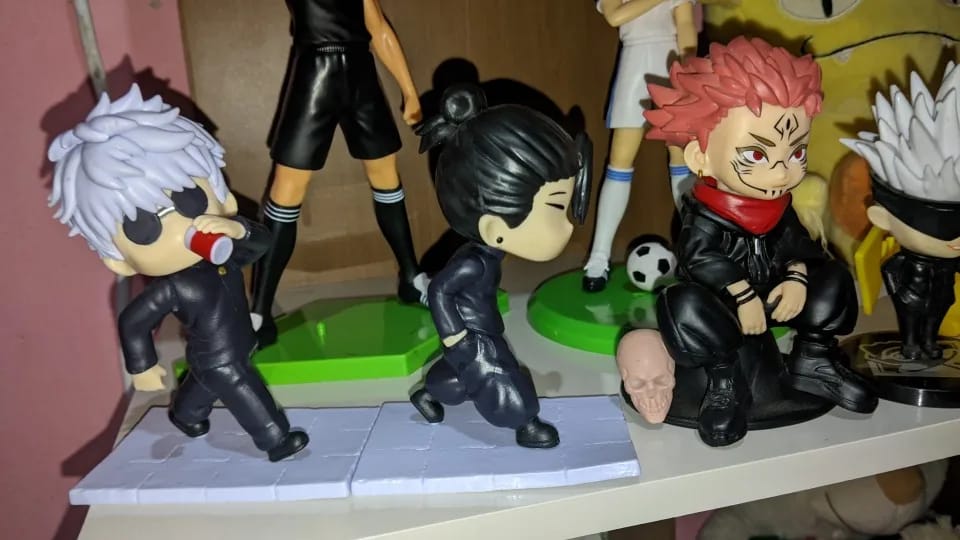 Customer photo review of Jjk Gojo & Geto Diorama Figure