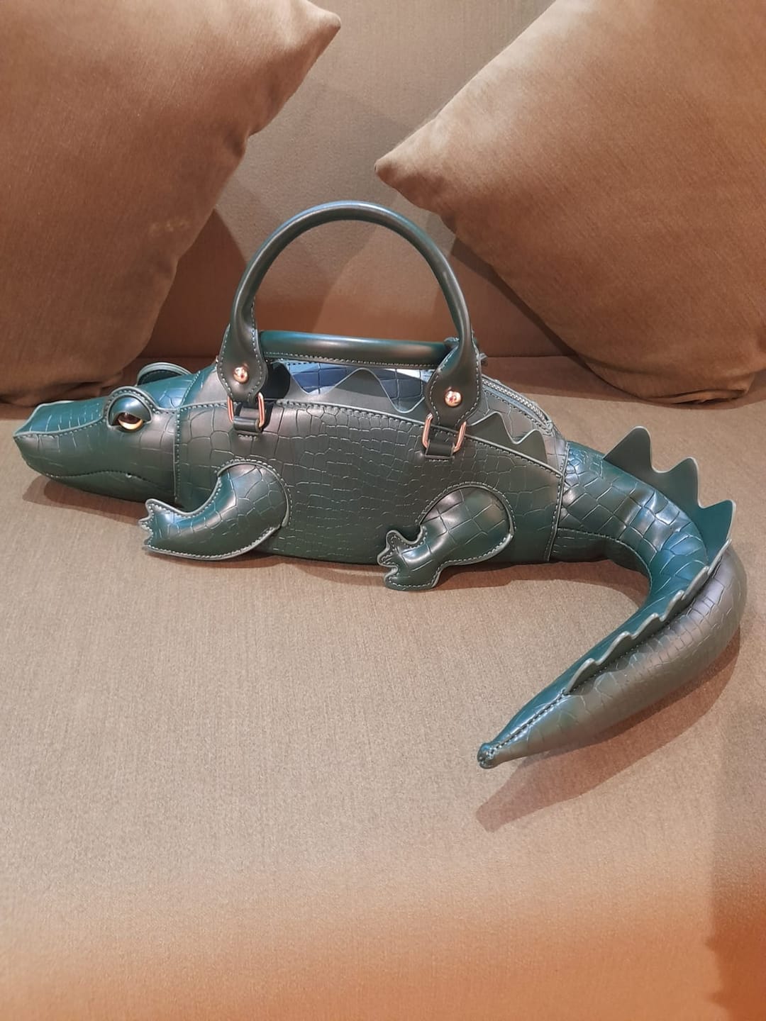 Customer photo review of Crocetta Élan Mini Handbag in Vegan Leather