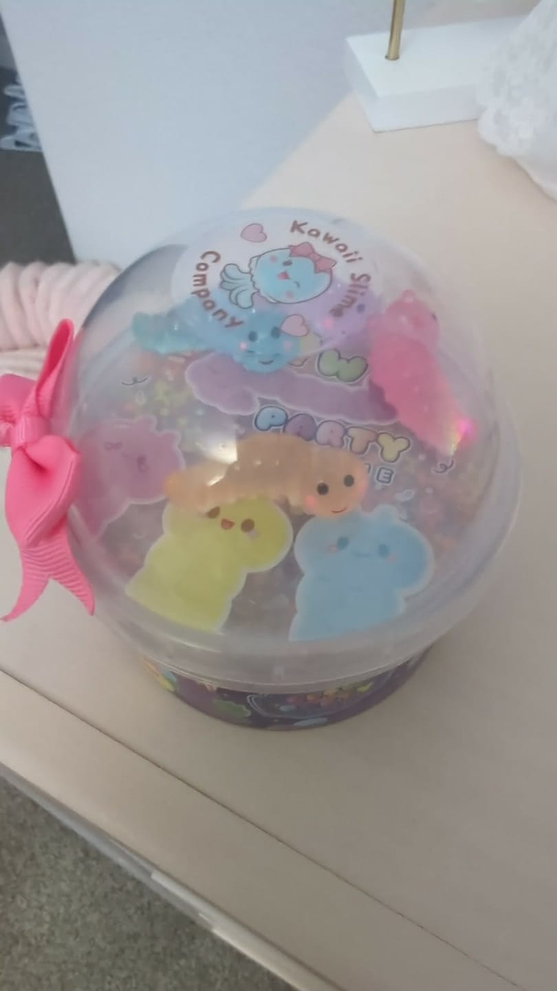 Customer photo review of Glow Party Signature Dome™ Slime