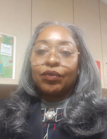 Customer photo review of Luvwin Salt & Pepper Gray Beginner Friendly Glueless Layered Cut Wave Wig 100% Human Hair