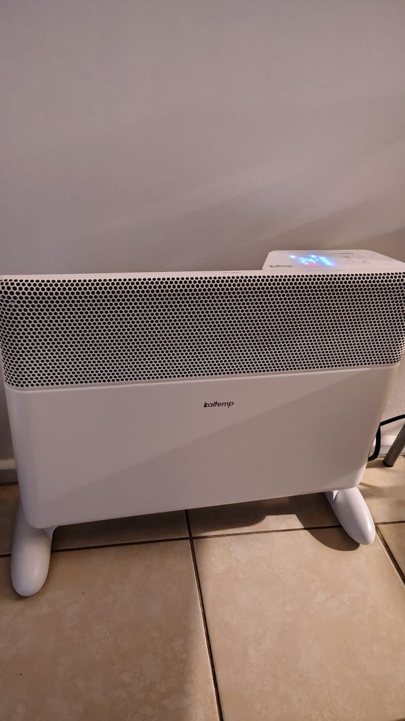 Customer photo review of Estufa Eléctrica Kaltemp Apolo Inverter 1500W Wifi | 18m2