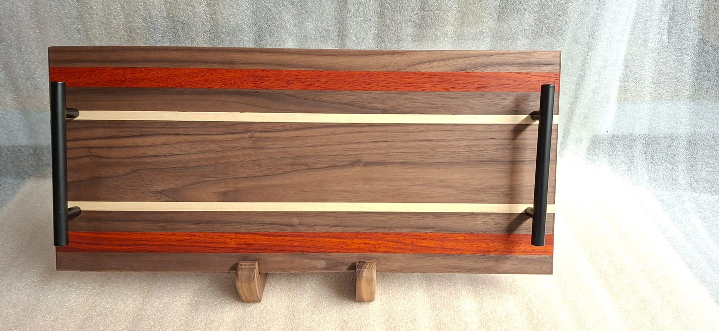 Customer photo review of Cutting Board Corner Feet Drilling Jig