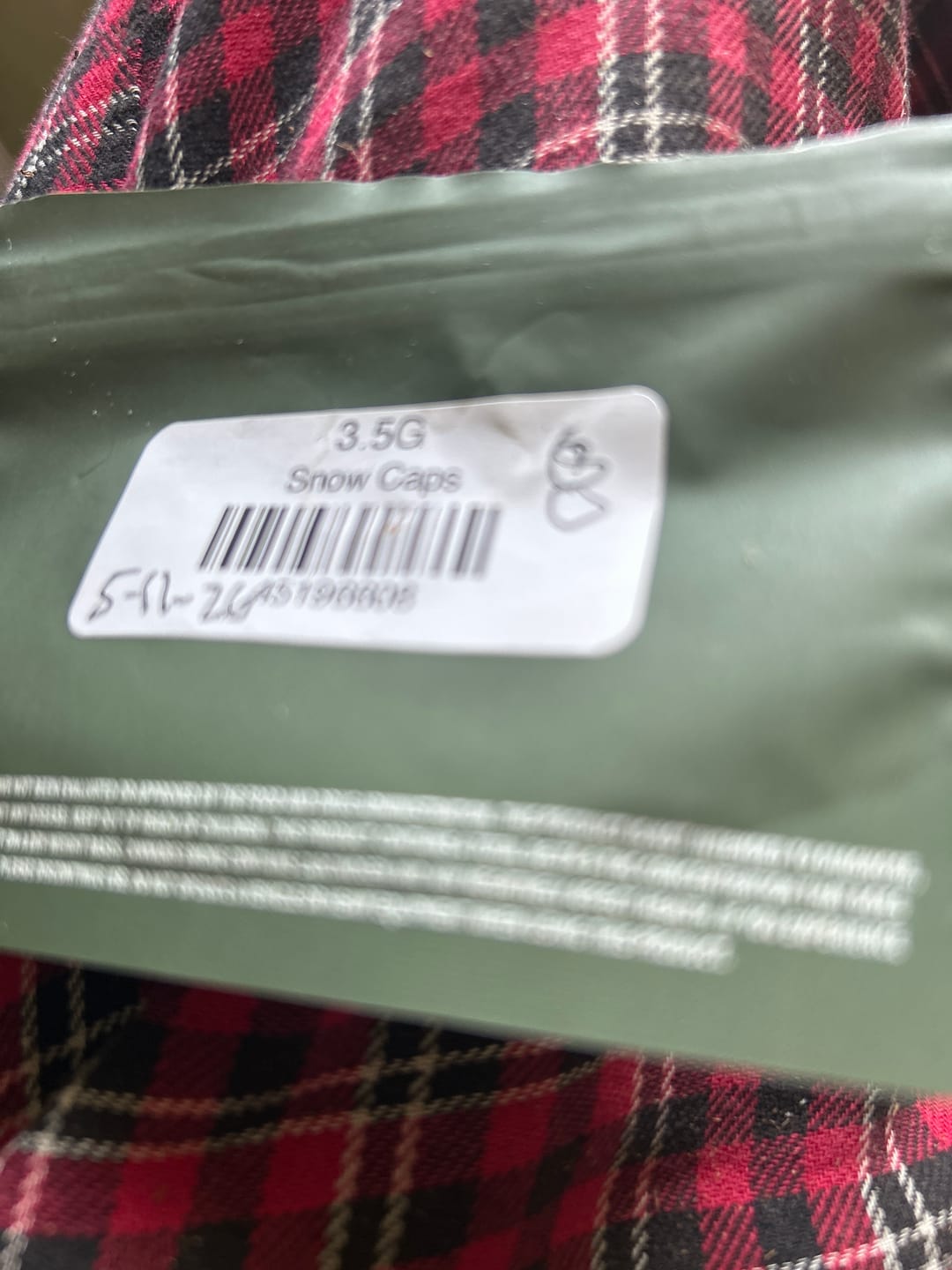 Customer photo review of Snow Caps