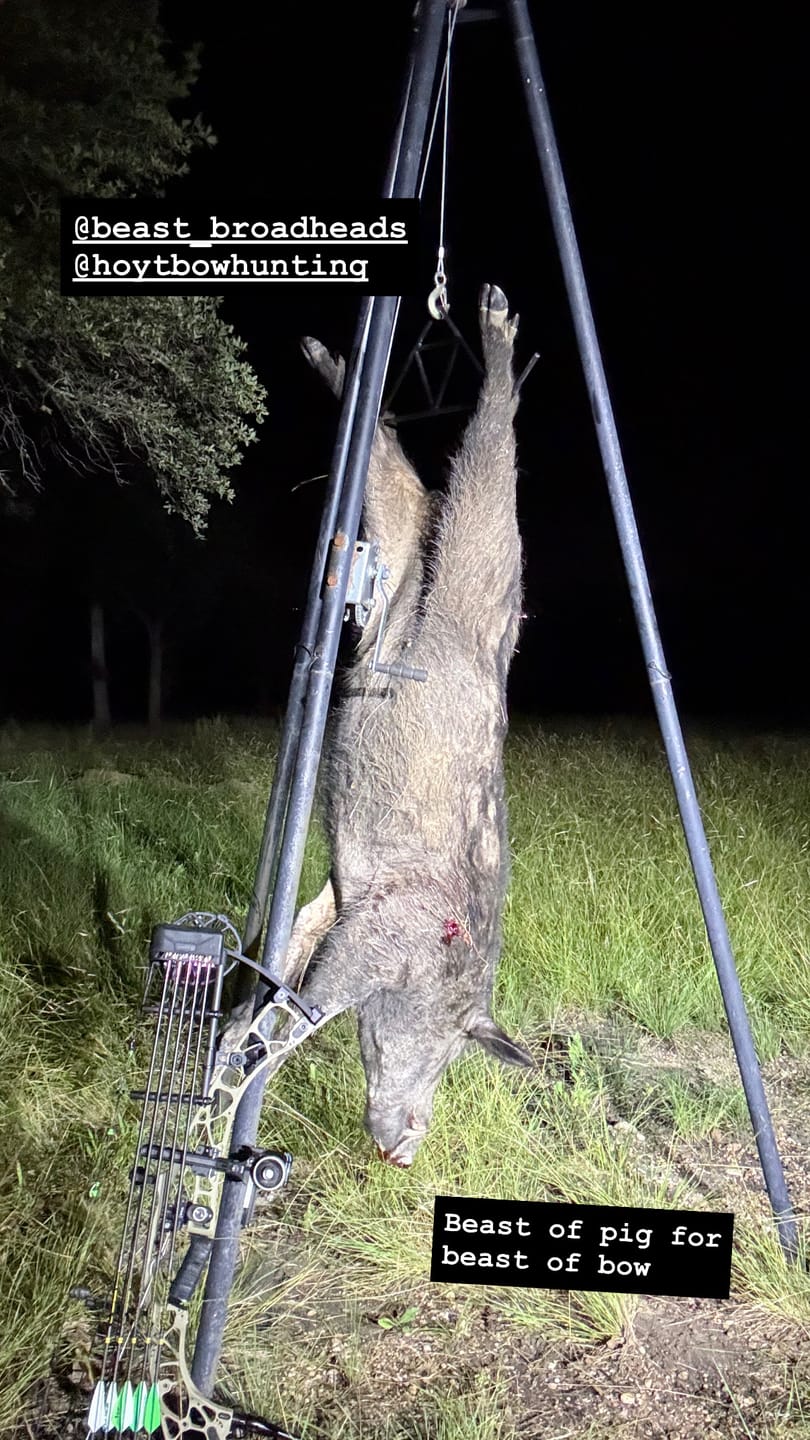 Customer photo review of Cut on Contact Titanium Broadheads