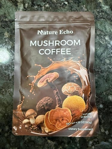 Customer photo review of Mushroom Coffee 11 in 1 Mushrooms with Ashwagandha
